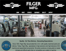 Tablet Screenshot of filger.com